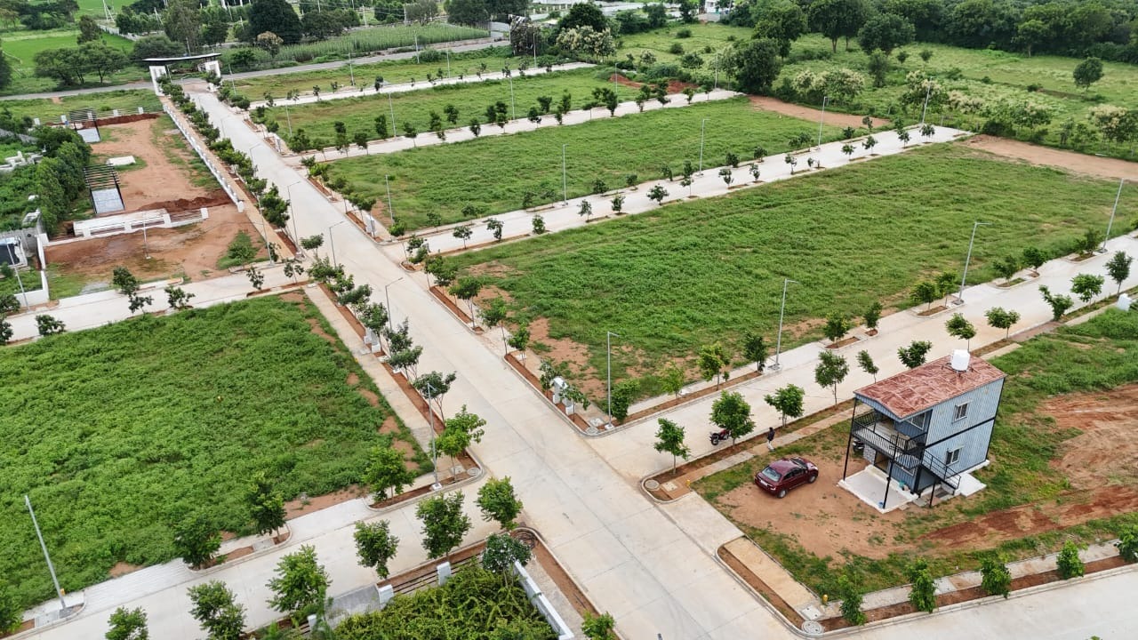 Gated Community Open Plots @ Maheshwaram — Starting ?22,000/- Sq. Yd